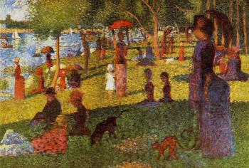 喬治 脩拉 La Grande Jatte, An Afternoon